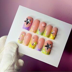 Y2K TIPS 🍭 press on nails